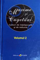 картинка Maxime si cugetari. Cioburi de intelepciune si de nebunie. Vol.2 magazinul BookStore in Chisinau, Moldova