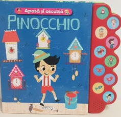 картинка Apasa si asculta povestea - Pinocchio magazinul BookStore in Chisinau, Moldova