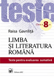 картинка Limba si literatura romana cl.8. Teste pentru evaluarea sumativa magazinul BookStore in Chisinau, Moldova
