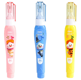 картинка Creion corector DELI Cover Up, 8ml, pentru copii, DLEH10100 magazinul BookStore in Chisinau, Moldova