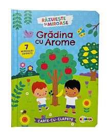 картинка Carte cu clapete. Gradina cu arome 7 mirosuri diferite magazinul BookStore in Chisinau, Moldova