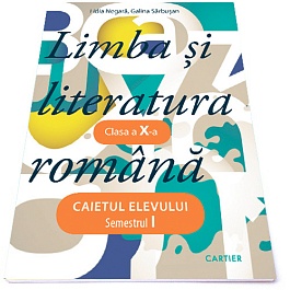 картинка Limba si literatura romana cl.10. Caietul elevului. Semestrul 1 magazinul BookStore in Chisinau, Moldova