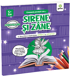 картинка Creeaza povesti cu... Sirene si zane 5+ magazinul BookStore in Chisinau, Moldova