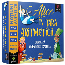 картинка Alice in tara aritmeticii. Joc educativ magazinul BookStore in Chisinau, Moldova
