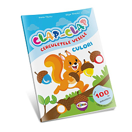 картинка Clap - Clap cerculete vesele. Culori magazinul BookStore in Chisinau, Moldova