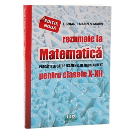 картинка Rezumate la Matematica. Pregatirea catre examenul de BAC. Clasele 10-12 magazinul BookStore in Chisinau, Moldova