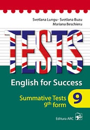 картинка Tests. English for success. Sumative Tests 9-th form magazinul BookStore in Chisinau, Moldova