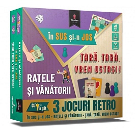 картинка Ratele si vanatorii. In sus si-n jos. Tara, tara, vrem ostasi - 3 jocuri retro 6+ magazinul BookStore in Chisinau, Moldova