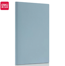 картинка Agenda nedatata DELI A5 80 foi linie albastru deschis DL22297-BL magazinul BookStore in Chisinau, Moldova