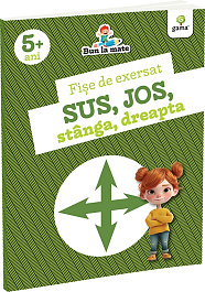 картинка Fise de exersat. Sus, jos, stanga, dreapta. Bun la mate 5+ magazinul BookStore in Chisinau, Moldova