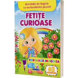 картинка Formeaza imaginea. Fetite curioase + 62 autocolante magazinul BookStore in Chisinau, Moldova