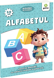 картинка Alfabetul 3-5 ani. Activitati de invatare magazinul BookStore in Chisinau, Moldova