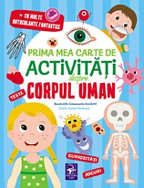 картинка Prima mea carte de activitati despre corpul uman magazinul BookStore in Chisinau, Moldova