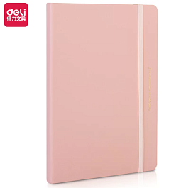 картинка Agenda nedatata DELI Inno A5 96 foi elastic roz DL22295-PK magazinul BookStore in Chisinau, Moldova