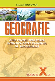 картинка Geografie cl.10. Ghid pentru pregatirea intensiva catre examenul de Bacalaureat magazinul BookStore in Chisinau, Moldova