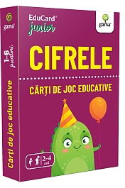 картинка Carti de joc educative. Cifrele. EduCard Junior magazinul BookStore in Chisinau, Moldova