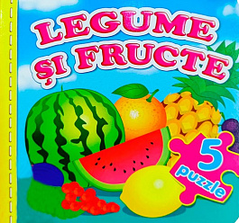 картинка Legume si fructe+ 5 puzzle magazinul BookStore in Chisinau, Moldova