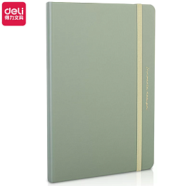 картинка Agenda nedatata DELI Inno A5 96 foi elastic verde DL22295-GN magazinul BookStore in Chisinau, Moldova