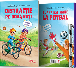 картинка Distractie pe doua roti + Surpriza mare la fotbal magazinul BookStore in Chisinau, Moldova