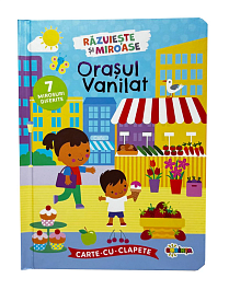 картинка Carte cu clapete. Orasul Vanilat 7 mirosuri diferite magazinul BookStore in Chisinau, Moldova