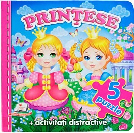 картинка Dezvoltam individualitatea. Printese. 5 puzzle magazinul BookStore in Chisinau, Moldova