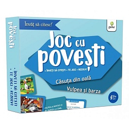 картинка Joc cu povesti. Casuta din oala. Vulpea si barza magazinul BookStore in Chisinau, Moldova