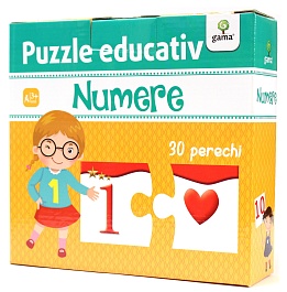 картинка Puzzle educativ. Numerele magazinul BookStore in Chisinau, Moldova