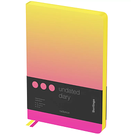 картинка Agenda nedatata BERLINGO Radiance A5, 136 foi, galben, RL299177 magazinul BookStore in Chisinau, Moldova