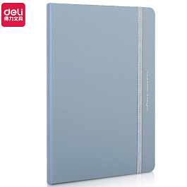 картинка Agenda nedatata DELI Inno A5 96 foi elastic albas.des DL22295-BL magazinul BookStore in Chisinau, Moldova