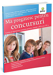 картинка Ma pregatesc pentru concursuri. Limba si literatura romana pentru clasele 3 si 4 magazinul BookStore in Chisinau, Moldova
