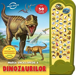 картинка Carte sonora. Marea enciclopedie a dinozaurilor magazinul BookStore in Chisinau, Moldova