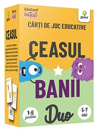 картинка Carti de joc educative. Ceasul • Banii. DuoCard magazinul BookStore in Chisinau, Moldova