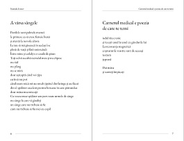 картинка Carnetul medical e poezia de care te temi magazinul BookStore in Chisinau, Moldova