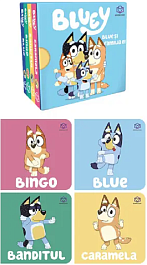 картинка Bluey si familia ei. Pachet 4 carti magazinul BookStore in Chisinau, Moldova