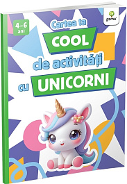картинка Cartea ta cool de activitati cu unicorni 4-6 ani magazinul BookStore in Chisinau, Moldova