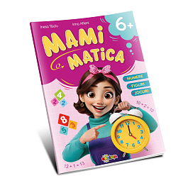 картинка Mamimatica 6+ Numere. Figuri. Jocuri magazinul BookStore in Chisinau, Moldova