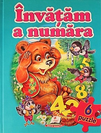 картинка Invatam a numara 6 puzzle magazinul BookStore in Chisinau, Moldova