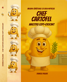 картинка Misiuni sanatoase cu eroii nutritiei. Chef Cartofel maestru Copt-Crocant magazinul BookStore in Chisinau, Moldova