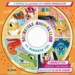 картинка 5 Spirale cu secrete. Secretele animalelor cu albinuta Fifi magazinul BookStore in Chisinau, Moldova