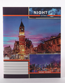 картинка Caiet A5 96file, linie "NIGHT CITIES" magazinul BookStore in Chisinau, Moldova