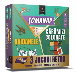 картинка Tomanap. Avioanele. Caramizi colorate - 3 jocuri retro 6+ magazinul BookStore in Chisinau, Moldova