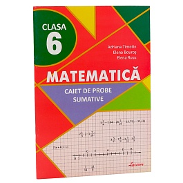 картинка Matematica cl.6. Caiet de probe sumative magazinul BookStore in Chisinau, Moldova