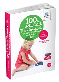 картинка 100 de activitati Montessori pentru invatarea scrierii si citirii magazinul BookStore in Chisinau, Moldova