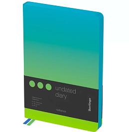 картинка Agenda nedatata BERLINGO Radiance A5, 136 foi, albastru , RL299179 magazinul BookStore in Chisinau, Moldova