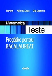 картинка Matematica cl.12. Teste. Pregatire pentru BACalaureat magazinul BookStore in Chisinau, Moldova