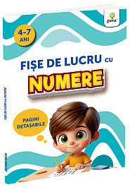 картинка Fise de lucru cu numere 4-7 ani magazinul BookStore in Chisinau, Moldova