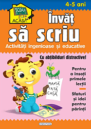 картинка Scoala acasa -  Invat sa scriu 4-5 ani magazinul BookStore in Chisinau, Moldova