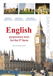 картинка English. Preparatory tests For the 9th form magazinul BookStore in Chisinau, Moldova