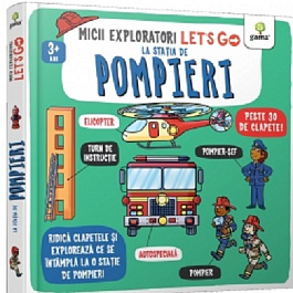 картинка Micii exploratori. Let's go! La statia de pompieri magazinul BookStore in Chisinau, Moldova