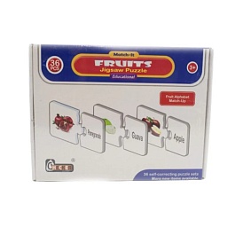 картинка Puzzle din carton educationale fructe 3+ magazinul BookStore in Chisinau, Moldova